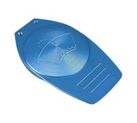 Pour Passat B8 pour Tiguan 2 pour Polo pour Audi A3 S3 RS3 Q3 TT | Capuchon de rondelle en aluminium anodisé usiné CNC - Direct pour un ajustement robuste et léger(Bleu)