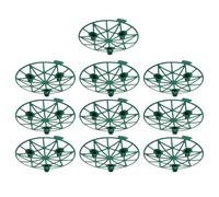 pour Pastèque - Lot de 10 Berceaux en PP, De Croissance des Empilable 19,5 X 3,5 Cm, pour Légumes Robuste | Protection Pratique pour Melons Fraises Mie