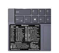 pour PC Référence Raccourcis Clavier Sticker Adhésif pour PC Ordinateur Portable Ordinateur de Bureau (for Word Excel)