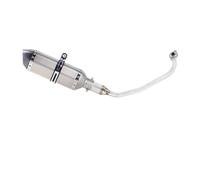 Pour PCX125 PCX150 PCX 125 150 Scooter Échappement Full System Middle Link Slip On Pot d'échappement de moto(C)