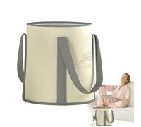 pour pédicure - pliable, spa pliable portable | Lavabo compact avec poignée, seau de pédicure résistant pour la détente des pieds, les voyages, les activités de plein air