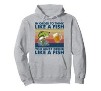 pour Penser comme Un Poisson, Vous devez Boire comme Un Poisson Sweat à Capuche