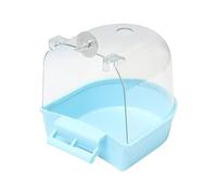 pour perroquets - Boîte de transparente, bac de douche d'oiseau, perruche