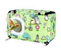 Pour perroquets - Épais et confortable, cabane en peluche pour oiseaux, pour climat froid, soins quotidiens des animaux, sommeil, bien-être, temps calme, intérieur, maison, nidification