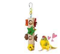 pour Perruches Accessoires à Mâcher et à Détruire en Bois pour Perruches | Blocs De Bois À Déchirer Pour Oiseaux Et Perroquets Pour Aras Inséparables Conures Enrichissement et