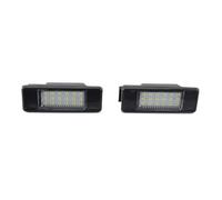 Pour Peugeot 106 1007 207 307 308 406 407 508 607 Éclairage Plaque D'immatriculation Lampe Numéro Lampe Lumière Plaque D'immatriculation(Pair)