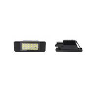 Pour Peugeot 106 207 307 308 406 407 508 2x 6000K Voiture Arrière 18 LED SMD Éclairage De Plaque D'immatriculation Lampe Lampe Lumière Plaque D'immatriculation