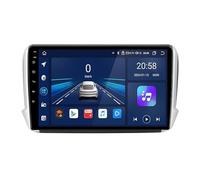 pour Peugeot 2008 2013-2020 Autoradio Android 13 9 Pouces HD Écran Tactile avec Carplay Android Auto BT 5.0 Lien Miroir HiFi DSP RDS FM AM DVR Dab GPS Navi Commande Au Volant Caméra De Recul(NF-6)