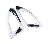 Pour Peugeot 2008 2014-2018 208 2015-2019 208 GTI 2014 ABS Autocollant Décoratif Pour Cadre De Poignée De Porte Intérieure BLNETU(Rear door)