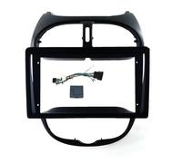 pour Peugeot 206 2000-2010 Écran De Tableau De Bord 2 DIN 9 Pouces avec Lecteur DVD Radio Et Navigation Android PYPFQUMQGR(Frame an canbus)