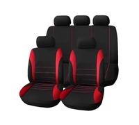 pour Peugeot 206 207 2008 407 307 308 Housse De Siège Auto(Rouge)