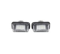 Pour Peugeot 206 207 307 308 407 5008 Pour Partner 2 Pièces LED Numéro De Plaque D'immatriculation Lampe Lumière Lampe Lumière Plaque D'immatriculation(2PCS)