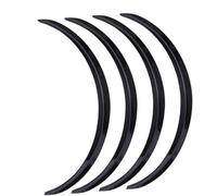 Pour Peugeot 206 207 308 406 407 Universel Voiture Roue Sourcils Arc Fender Flares Couverture Garniture 4pcs 73cm/29'' BLNETU