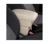 Pour Peugeot 206 207 CC Pour Cabrio Accoudoir Boîte Bras Coudière Console Centrale Mallette De Rangement Avec Porte-gobelet Port USB(B Beige 3 USB)
