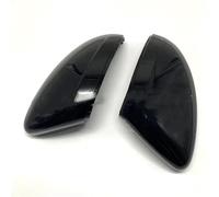 Pour Peugeot 208 2008 2012-2018 Pour Citroën C3 2016-2020 Couvercle De Rétroviseur Couvercle D'aile HETEVSCCK(Black)