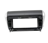 pour Peugeot 208 2008-2017 Façade D'autoradio 10,1 Pouces Android MP5 Stéréo 2 DIN avec Cadre D'installation pour Tableau De Bord POMPOMPUR(Frame)