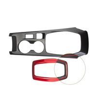 Pour Peugeot 208 2008 2020 2021 2022 2023 2024 2025 Accessoires De Décoration Intérieure Pour Levier De Vitesse POMPOMPUR(2pcs Red)