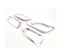 Pour Peugeot 208 2015-2019 ABS Chrome Couverture De Poignée De Porte Avant/arrière Garniture Intérieure De Poignée De Porte BLNETU(4pc silver)
