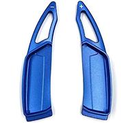 Pour Peugeot 208 308 508 2008 3008 5008 Palettes de Volant de Voiture Extension de Changement de Vitesse Autocollant de Changement de Vitesse en Alliage d'aluminium, Bleu