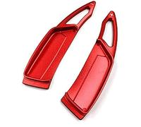 pour Peugeot 208 308 508 2008 3008 5008 Palettes de Volant de Voiture Shift Extension Alumninum Alliage Autocollant de Changement de Vitesse, Rouge