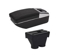 Pour Peugeot 208 Accoudoir Boîte Boîte De Rangement Support De Voiture Cendrier Accessoires Intérieurs Pièces De Rechange USB 2012-2018 Voiture Accoudoir Boîte(C2 NoUSB)