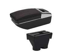 Pour Peugeot 208 Accoudoir Boîte Boîte De Rangement Support De Voiture Cendrier Accessoires Intérieurs Pièces De Rechange USB 2012-2018 Voiture Accoudoir Boîte(C1 No USB)