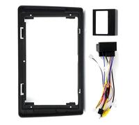 pour Peugeot 3008 5008 pour Partner 2010-2017 Façade D'autoradio 9 Pouces avec Cadre Panneau Tableau Bord Câble d'alimentation Et Enjoliveur Canbus POMPOMPUR