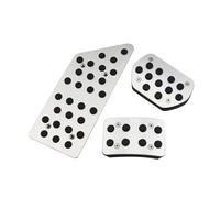 Pour Peugeot 3008 508 Pour Citroen C5 C6 LHD Couvre-pédale De Voiture Pédales De Frein Gaz Accélérateur Pédale Pad Acier Inoxydable(3Pcs AT with rest)