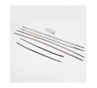 pour Peugeot 3008 pour GT 2017 2018 2019 2020 2021 2022 8 Pièces Garnitures Rebord Fenêtre Inférieures en Acier Inoxydable Décoration Couverture Voiture Porte Bagages