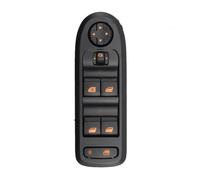 Pour Peugeot 301 2014-2017 Pour Aircross Pour Picasso 98025201ZD Commutateur électrique principal pour vitres électriques Bouton lève-vitre 98025189ZD YIJIAVSX(Orange BackLight)
