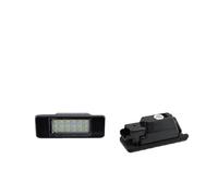 Pour Peugeot 307 308 3008 406 508 607 106 1007 Pour 207CC 2Pcs Canbus Sans Erreur Blanc 6000K LED Numéro Éclairage Plaque D'immatriculation Lampes Lampe Lumière Plaque D'immatriculation