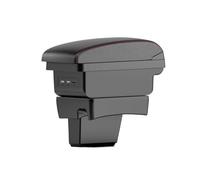 Pour Peugeot 307 I 2001 2002 2003-2008 Accoudoir Spécial Boîte De Rangement Détails Intérieurs Pièces Automobiles Modifiées Accoudoir Console Centrale Rangement de Voiture(A2 Black line NO USB2)