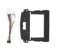 pour Peugeot 4007 2007-2012 Façade D'autoradio 2 DIN Panneau De Tableau De Bord Encadrement PYPFQUMQGR(Fascia and Cable,9 inch)