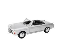 pour Peugeot 404 Cabriolet 1967 1/18 Alliage Moulé sous Pression Modèle De Voiture Résine Souvenir Cadeau De Collection