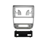 Pour Peugeot 406 1995 1996 1997 1998 1999 2000-2005 Panneau Tableau Bord Kit Facia Audio Lunette 9 Pouces Autoradio Carra Cadre Cadre de tableau de bord(Cadre argenté)