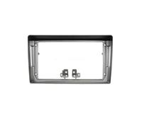 pour Peugeot 407 2004-2009 Façade D'autoradio 9 Pouces avec Décodeur Canbus Et Boîtier De Commande Compatible Android LIANGYIMEI(Argent)