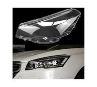 Pour Peugeot 508 2015 2016 2017 Coque De Phare De Voiture Abat-jour Transparent Lentille Couvercle De Phare Avant Abat-jour Couvercle Phare Voiture(gauche)