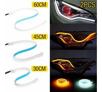 Pour Phare Led À Bande Mince Flexible 30/45/60c, Clignotant Séquentiel