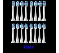 Pour Phil Sonicare Brosse À Dents Tête De Brosse Hx3/Hx6/Hx9 Série Hx3210/3211/6150/6500/6510/6530/9342/6730 Têtes De Brosse De Rechange.16pcs P3