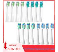 Pour Philips Sonicare brosse à dents tête de brosse têtes de brosse de remplacement HX3/HX6/HX9 série HX3210/3211/6150/6500/6510/6530/9342/6730 16P3