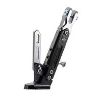 pour Piaggio BV 300 2012 Support Latéral Moto,Béquille Latérale Réglable Aluminium,Béquille latérale avec verrou à Ressort,Base Antidérapante Large,Silver