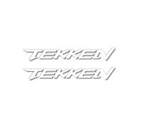pour Piaggio Tekken Scooter Tekken Jeu Signe Décalcomanie Moto Autocollant Corps Réfléchissant Étanche Réservoir De Carburant Kit