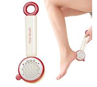 Pour pieds | Citron pour talons double face - Exfoliateur de pieds avec râpe et lime - Pour hommes, femmes, adultes, couples en famille