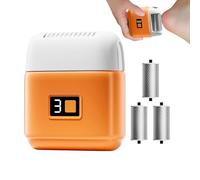pour pieds électrique rechargeable, broyeur pour peau morte - Dispositif de réparation et de meulage des pieds avec trois têtes,Machine d'élimination des cals des pieds, enlèvement de ca