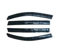 pour Pilot 2003-2022 Noir Auto Fenêtre Latérale Déflecteurs De Vent Visières Pare-Pluie Porte Visière Évent Nuances Sombre Fumée Ventvisor Déflecteurs d'air Et Pluie Protection Solaire(2016-2022)