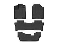 pour Pilot 2016-2022 avec Dossier Accessoires pour La 3e Rangée Sièges Arrière Tapis De Coffre Toutes Saisons Voiture Tapis(8 Seats 4pcs)