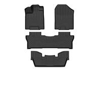 pour Pilot 2016-2022 avec Dossier Accessoires pour La 3e Rangée Sièges Arrière Tapis De Coffre Toutes Saisons Voiture Tapis(7 Seats 4pcs)