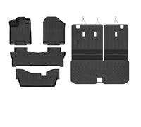 pour Pilot 2016-2022 avec Dossier Accessoires pour La 3e Rangée Sièges Arrière Tapis De Coffre Toutes Saisons Voiture Tapis(8 Seats 5pcs)