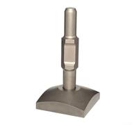pour pilote de Piquet Acier 65A pour Marteau Rotatif pour pilote(square) | Acier allié 40Cr, traitement thermique, dureté accrue, durée de vie prolongée, résistance cassure