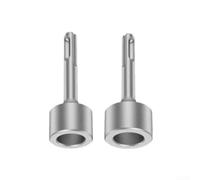 pour pilote de Piquet de Terre 19mm pour sds-plus Haute Dureté(2pcs) | Acier pour forgé traité, diamètre 19mm, résistance chocs élevée, finition argentée, durable